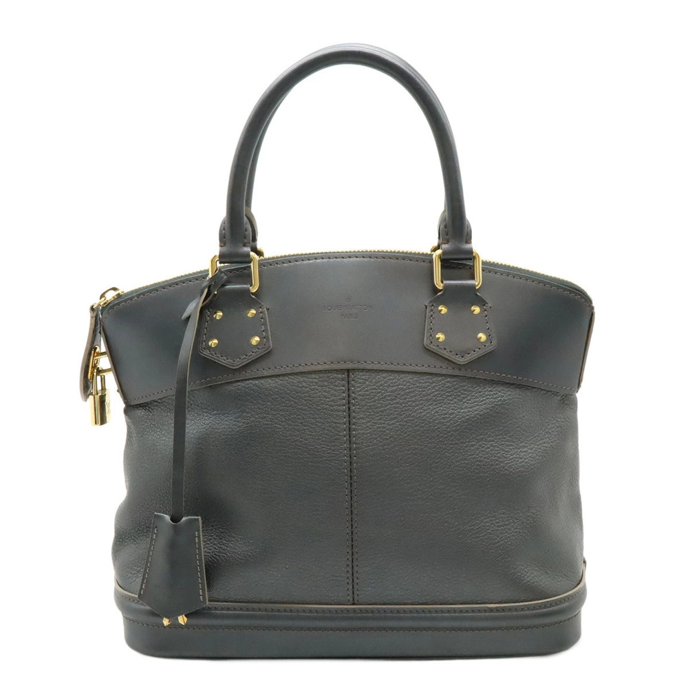 LOUIS VUITTON Suhali Lockit Handbag Tote Bag Leather